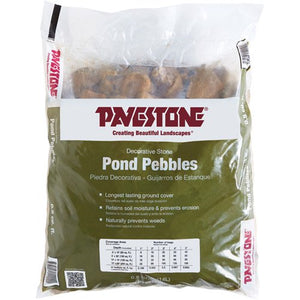 Pavestone .5 Cu. ft. Bagged Rock Pond Pebbles