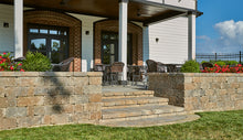 Load image into Gallery viewer, Stonegate 3-Piece Combo Retaining Wall Stones Tumbled (60 pcs / 26sq ft / pallet)
