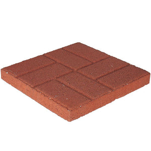16" Square Brick Face Patio Stone 16x16x2 (84 Pcs / Pallet) Stepping Stones