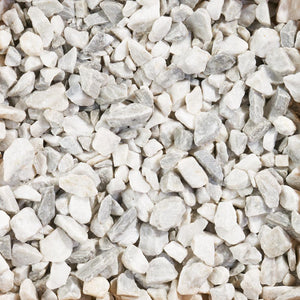 Pavestone .5 Cu. ft. Bagged White Marble Chips